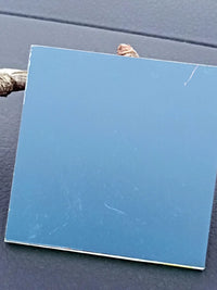 Crystal Glass Mosaic Tiles for Wall Decor, Beveled Mirror Finish, KTV Hotel Background Wall