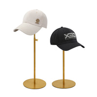 Adjustable Stainless Steel Hat Display Stand for Retail Stores