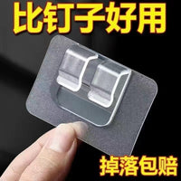 Self-Adhesive Cable Organizer Clips for Wall Mounting Power Strips and Wires