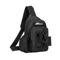 Fishing Tackle Sling Bag, Multi-Function Waist and Shoulder Bag with Rod Storage