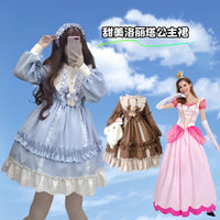 Halloween Maid Cosplay Lolita Dress for Women