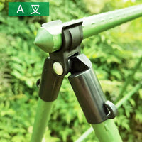 Plant Climbing Trellis Connectors for Coated Steel Pipes