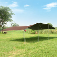Extra Large Waterproof Sunshade Tarp for Camping and Outdoor Activities