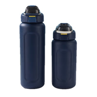 New Pop-Up Lid Direct Drink Insulated Bottle 304 Stainless Steel Hot Cold Water Bottle Portable Hiking Flask