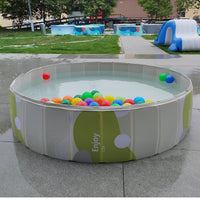 Foldable Pet Swimming Pool & Bath Tub for Dogs and Cats, Portable Non-Inflatable Pet Bathing Pool