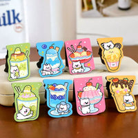 Cute Cartoon Magnetic Bookmarks for Reading and Study, 2-Pack