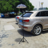 Tripod Phone Sun Shade Umbrella for Outdoor Live Streaming and Photography