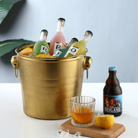 Thickened Stainless Steel Tiger Head Ice Bucket for KTV Bar Home Champagne Wine Beer