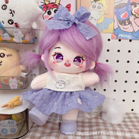 CottonStory 20CM Plush Doll with Changeable Outfits for Girls