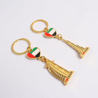Dubai Burj Khalifa & Burj Al Arab Keychain Souvenir