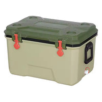 Portable Outdoor Camping Cooler Box for Food and Drinks, Insulated Ice Chest for Picnics, BBQ, and Travel