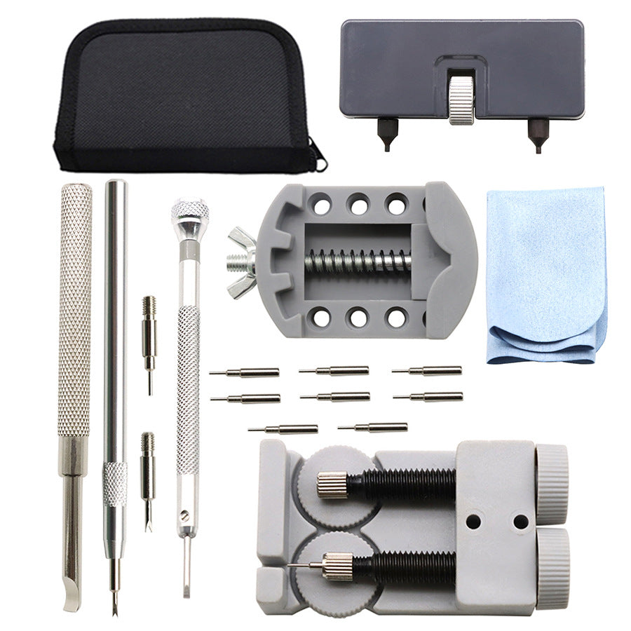 Watch Repair Tool Kit for Battery Replacement, Band Adjustment, and Case Opening