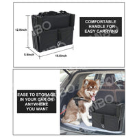 Portable 5-Step Aluminum Pet Ramp for SUV & Car, Foldable Dog Ladder for Easy Vehicle Access