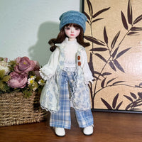 BJD Doll Clothes Set for 30cm Dolls - Autumn/Winter Casual Sweater & Skirt Outfit