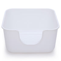 Extra Large Semi-Enclosed Cat Litter Box with Anti-Splash Design for Kittens and Adult Cats