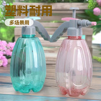1.5L Hand Press Transparent Plastic Spray Bottle for Garden, Home, and Plant Misting