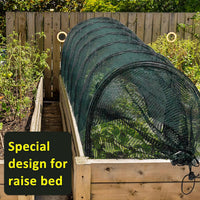 Garden Tunnel Shade Netting for Plants, Insect and Bird Protection