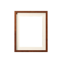 Solid Wood Photo Frame Walnut Color for Certificates and Pictures, Desktop Display, Various Sizes