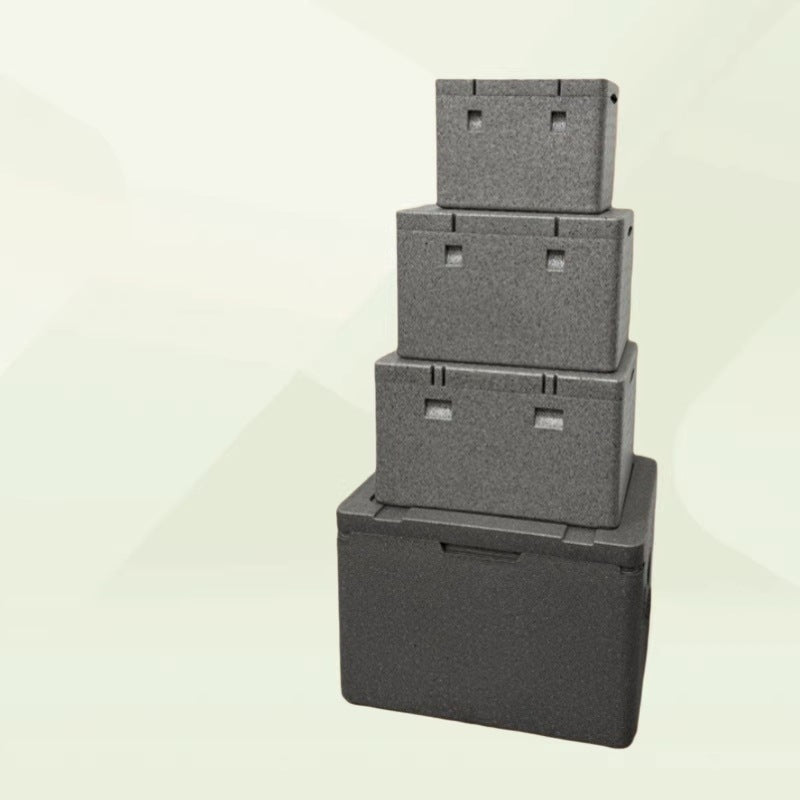 Epp Commercial Insulated Cooler Box for Food Delivery and Outdoor Stalls, High-Temperature Resistant Rectangular Freezer Box