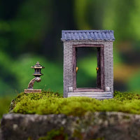 Chinese Style Miniature Figurine Landscape Ornament for DIY Micro Moss Terrarium
