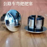 Road Bike Handlebar End Plugs Plastic Bar End Caps for Drop Bars