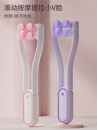 V-Face Roller Massager for Face Lifting and Jawline Sculpting, Anti-Aging Facial Tool