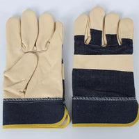 Premium Cowhide Welding Gloves Heat Resistant Work Safety Gloves
