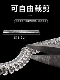 Bangle Protector Silicone Sleeves Anti-Collision Anti-Scratch Adjustable Elastic Bands for Bracelets