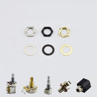 Potentiometer Electronic Jack Nut Washer Set for Alpha CTS Switchcraft