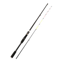 Snow Wolf Fiberglass Titanium Alloy Soft Tail Fishing Rod for Raft, Bridge, and Boat Fishing