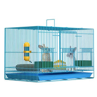Foldable Indoor Rabbit Cage with Toilet for Guinea Pigs, Hamsters, and Dwarf Rabbits