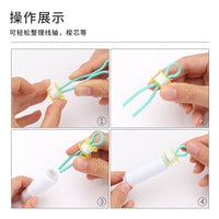 Plastic Bobbin Clips Thread Holders for Sewing Machine Spools Prevent Thread Unraveling