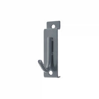 Lightweight Metal Slatwall PVC Board Hooks Garage Balcony Storage Tool Wall Mount Hooks 2-Pack