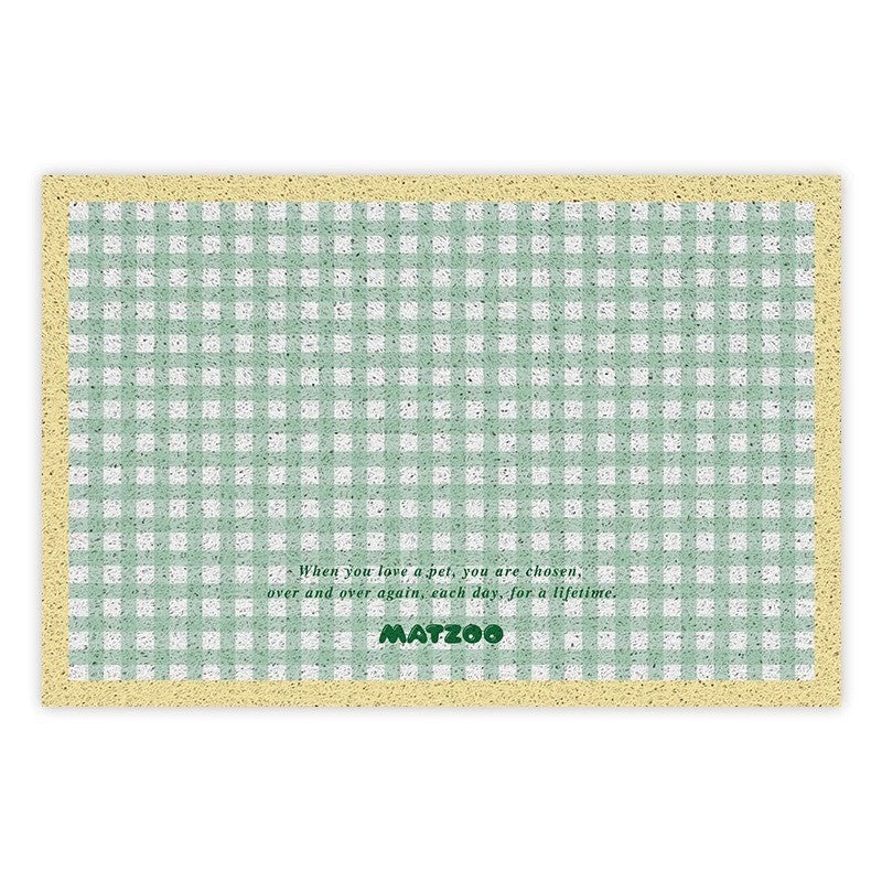 Cat Litter Mat, Anti-Tracking Litter Trapper Pad, Easy Clean, Durable PVC Loop Mat for Pet Litter Boxes