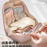 Travel Underwear Organizer Bag Portable Lingerie Bra Socks Storage Pouch for Gym