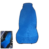 Universal Terry Cloth Car Seat Cushion Sweat-Absorbent Breathable Non-Slip Rear Seat Protector