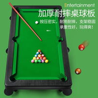 Kids' Large Billiards Table Set for Home, Boys' Pool Table, Parent-Child Interactive Game, Birthday Gift
