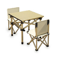 Portable Folding Camping Table and Chair Set for Outdoor Picnics and BBQ