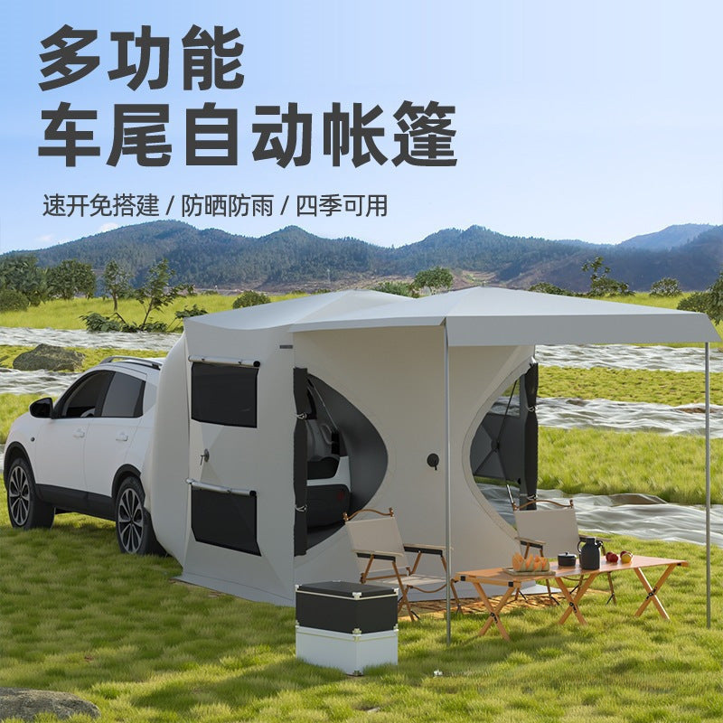 Car Tailgate Tent Outdoor Camping Sunshade Shelter