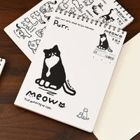 Isabelle's Meow Sketchbook A4 Portable Art Drawing Book