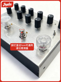 Jamlos Frosted Transparent Footswitch Topper for Guitar Effects Pedals