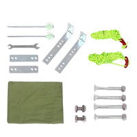 Car Side Awning Standard Accessories Kit for Camping and Outdoor Activities
