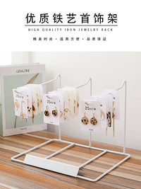 Jewelry Display Stand for Earrings, Bracelets, Necklaces, and Keychains - Retail Countertop Organizer