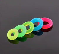 Fishing Rod Stop O-Rings Non-Slip Rubber Rings for Fishing Rods