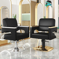 Salon Hydraulic Reclining Barber Chair for Hairdressing and Styling