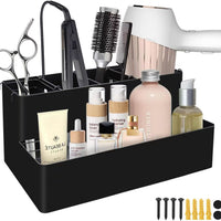 Under-Sink Pull-Out Storage Rack with Wheels for Kitchen and Bathroom, Rotating Countertop Organizer for Spices and Cosmetics