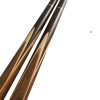 Billiard Cue Stick Set with Case for English Pool, Black Eight, Nine-ball, and Snooker - 3/4 Split Pool Cue
