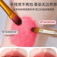 Retractable Lip Brush with Cap for Professional Makeup Application
