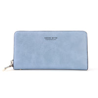 Lonny Women's Long Wallet Korean Style Clutch Multi-functional Card Holder Phone Pouch Coin Purse