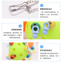 Parrot Chew Toy Star Ball for Small to Medium Birds